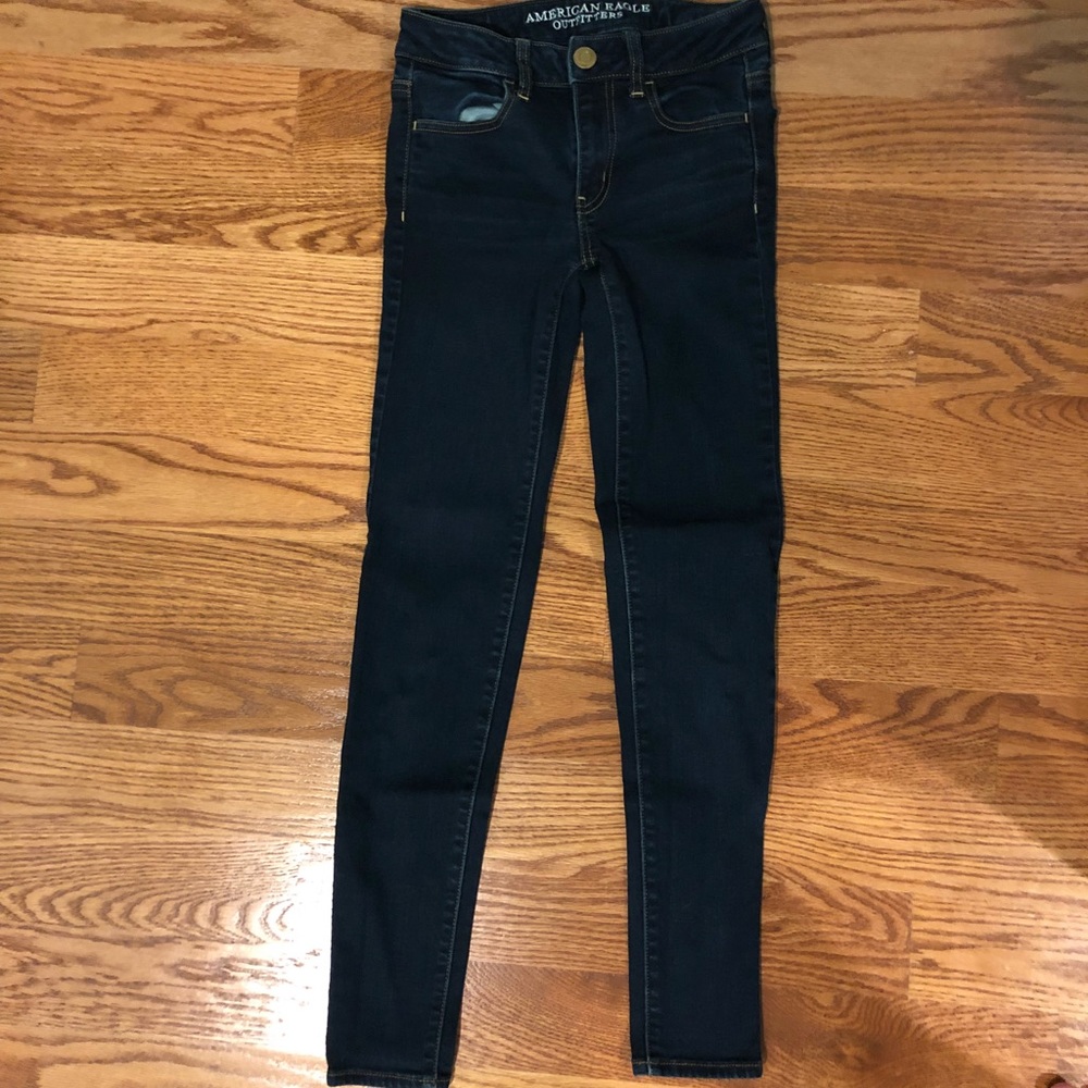 Dark wash jeans